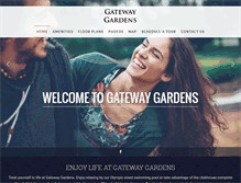 Tablet Screenshot of gatewaygardenscedarrapids.com